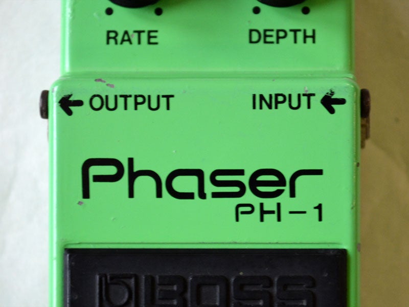 1979年製のBOSS PH－1 日本製の銀ネジ仕様のヴィンテージエフェクター