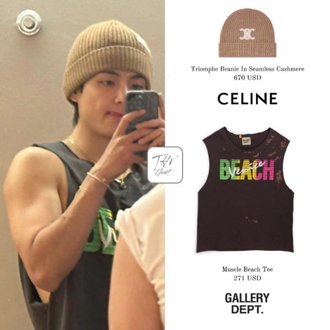 BTSテテ着用☆CELINEニット帽 VKOOK 人気記事（一般）｜アメーバブログ
