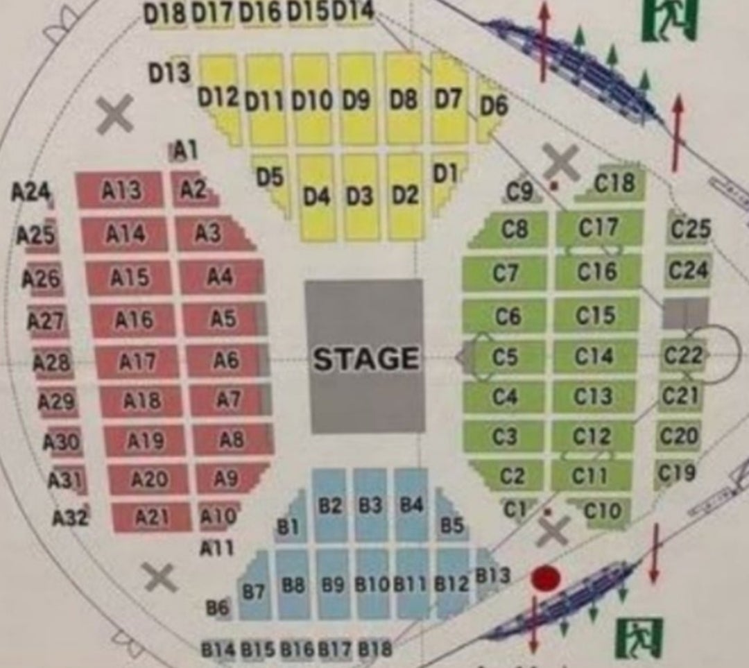 本日より三代目JSB LAND 大阪公演チケット発券です。※過去のアリーナ