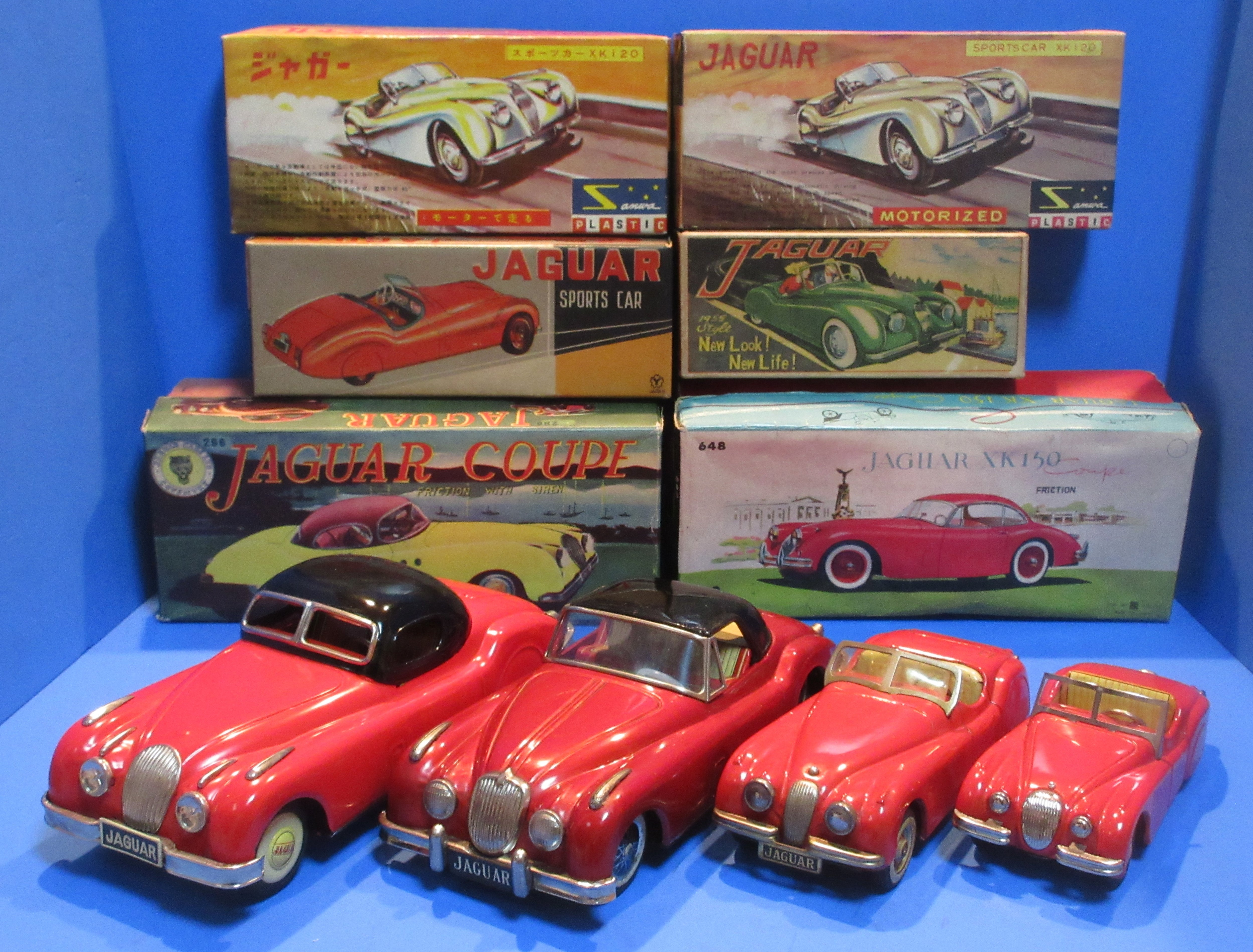 ☆1953年萬代屋ジャガーXK-120 五十嵐平達氏 ～ ブリキ自動車