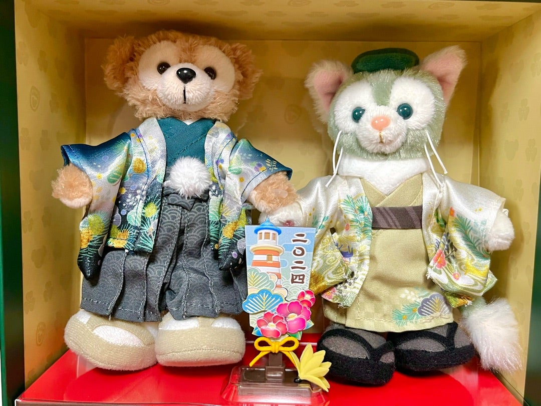 ディズニー限定 コレクションド－ル2022 ダッフィーシェリーメイ 着物