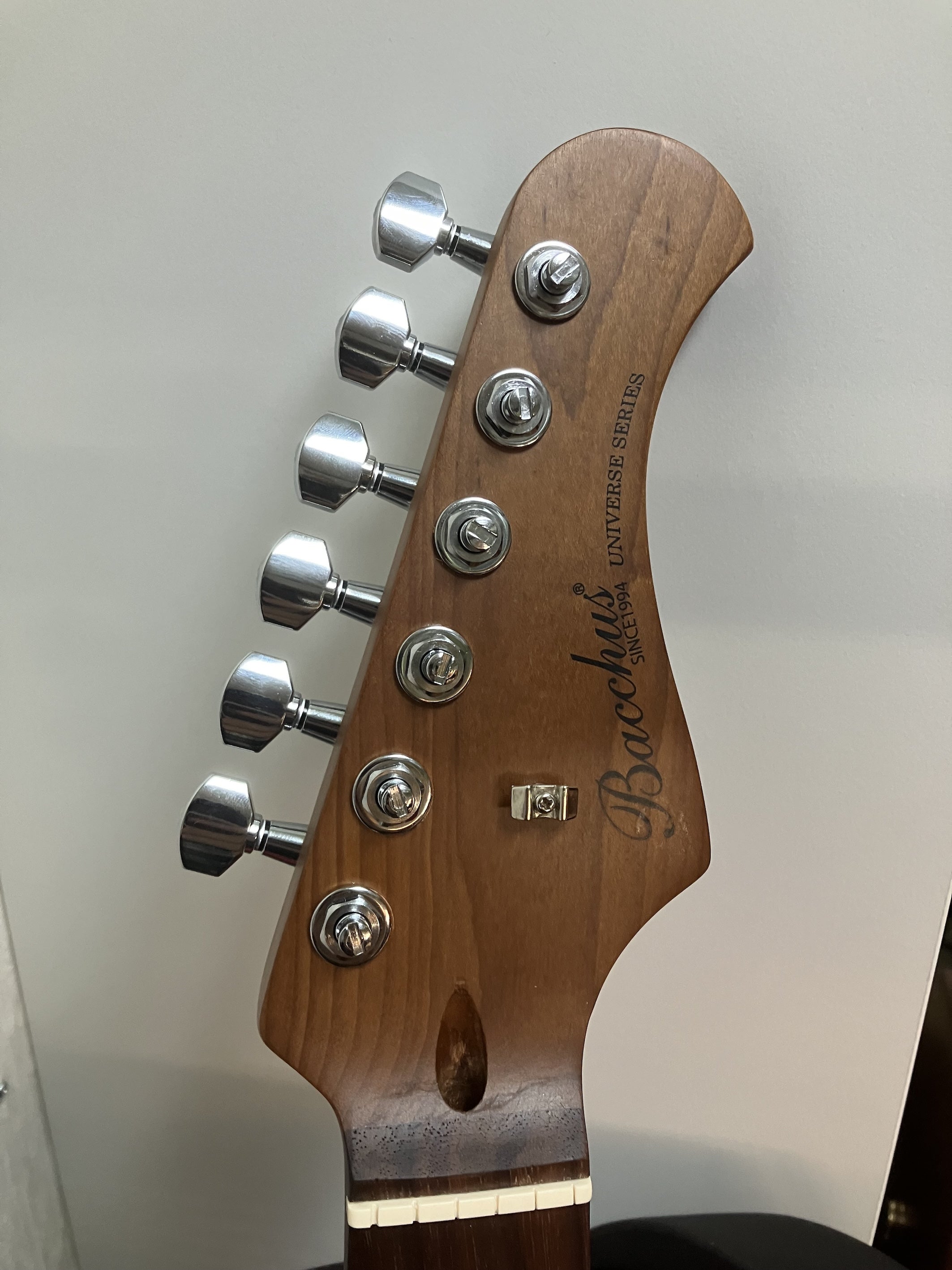 Bacchus BST-2 RSM/R 作業開始！その3 ブリッジ＆ペグ取り付け | まっ