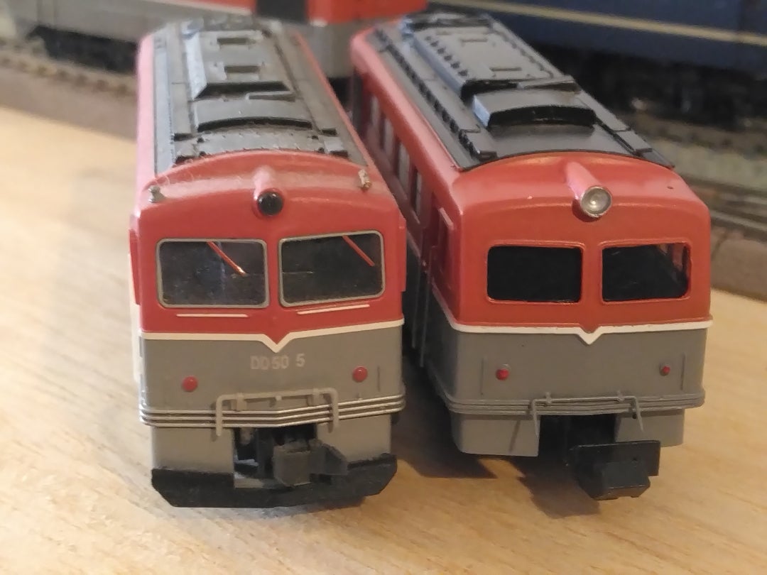ワールド工芸国鉄DD50ー1次型 Nゲージ 鉄道模型 オレンジ・グレー