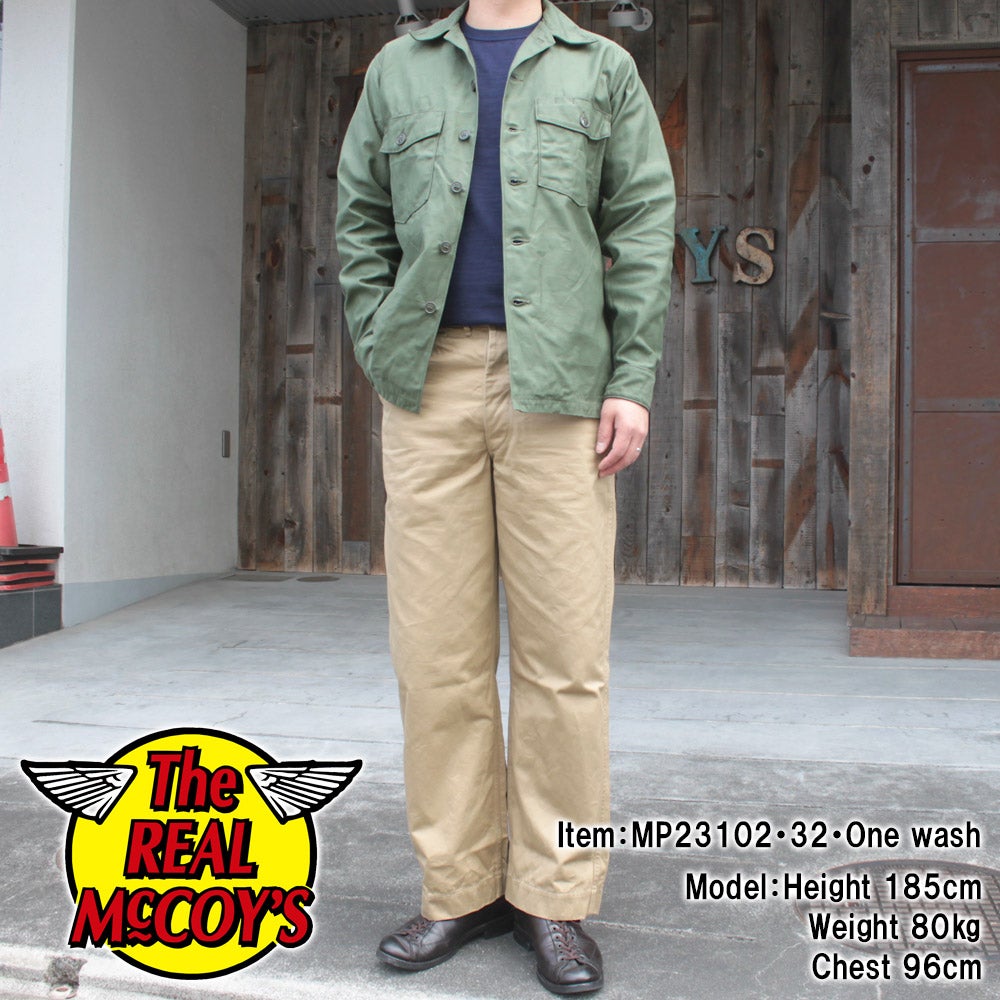 McCOY'S 41カーキ チノパンのご紹介です♪ | リアルマッコイズ名古屋の