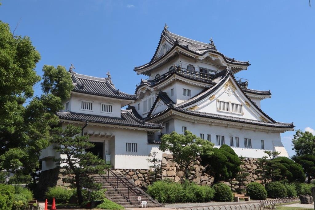 岸和田城 天守閣 勾欄平桁木口金具 岸和田城 天守閣 勾欄平桁木口金具