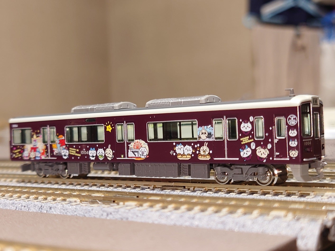 受注生産限定 ちいかわ×阪急電車 鉄道模型 Nゲージ ちいかわ号