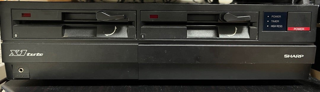 Sharp X1 turbo II CZ-856CB 修理・コンデンサ交換 | X68000 ACE & XVI