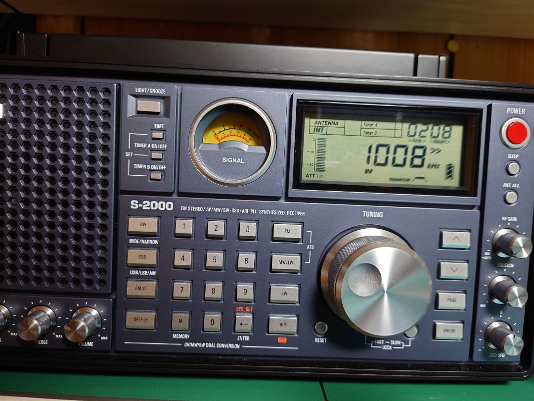 TECSUN S-2000 BCL・ラジオ・受信機・ FM・LW・SW・AirBand・ SSB可