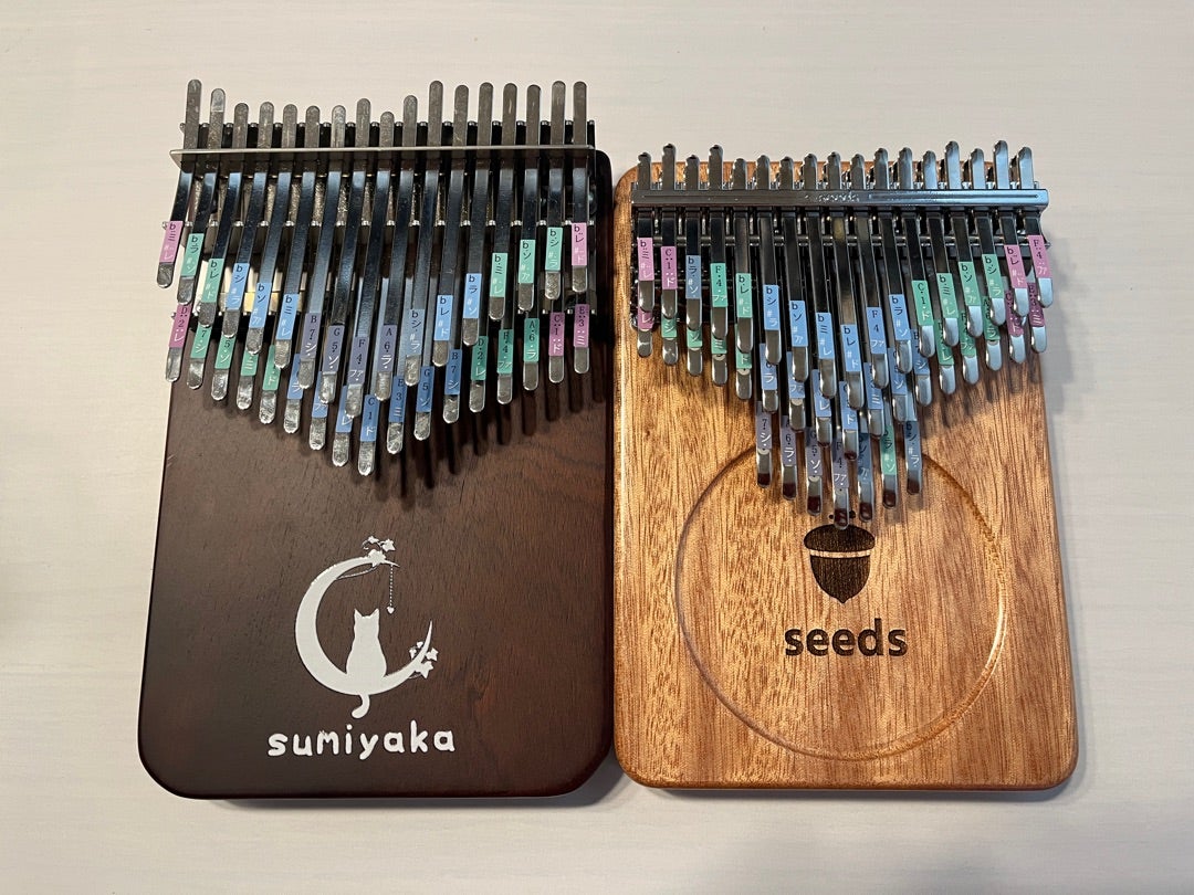 SUMIYAKA34キーカリンバとseeds41キーカリンバ、おすすめはどっち