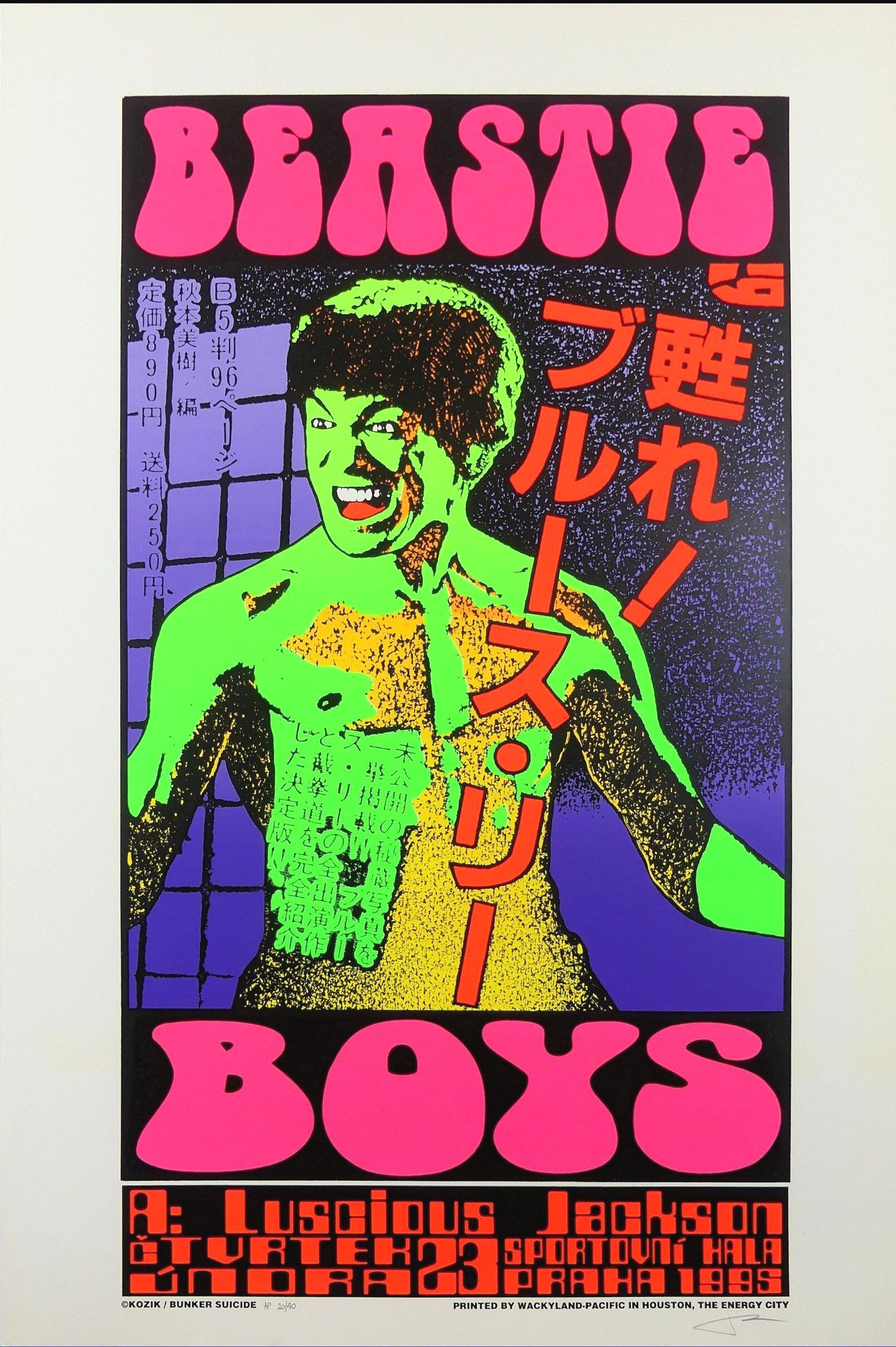 TAZ BEASTIE BOYS_FOO FIGHTERSポスター Beastie Boys - 1994 T.A.Z.