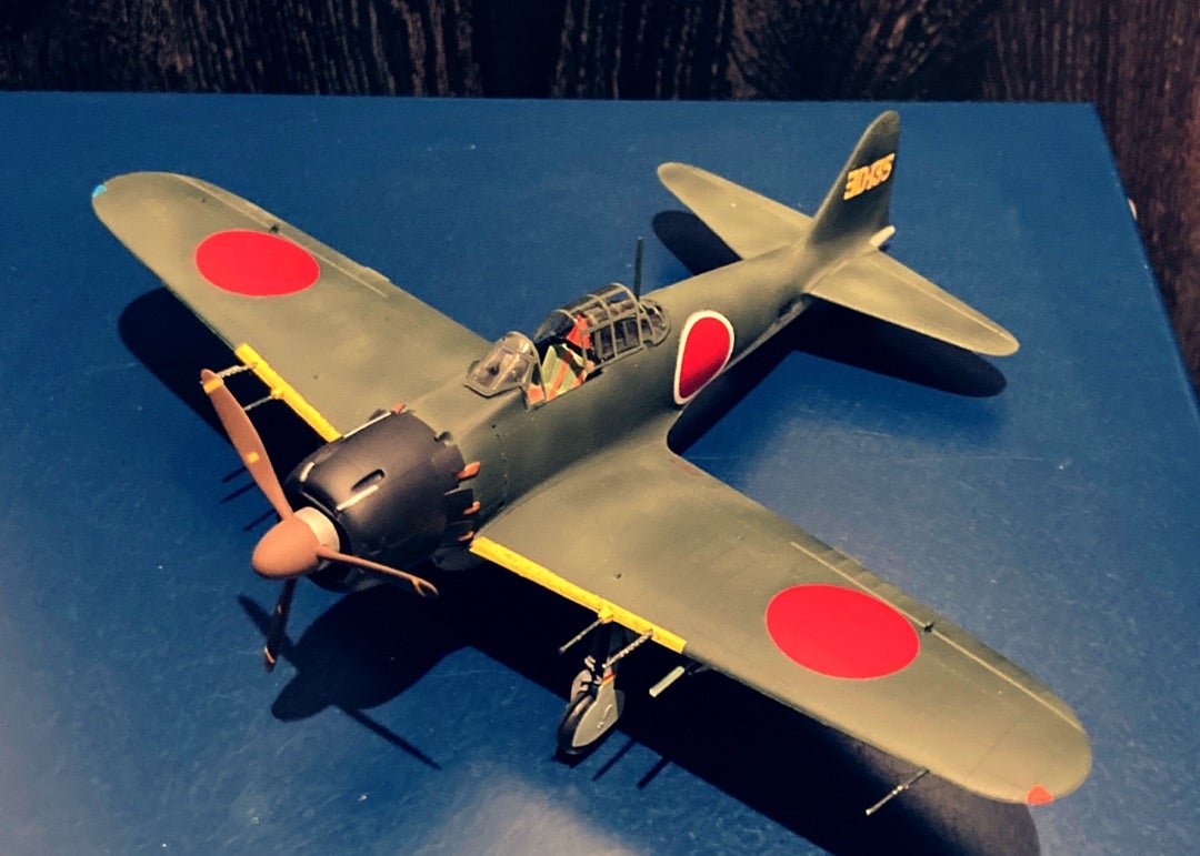 海賊プラモデル屋完成品】TAMIYA 1/48 零戦22型 海賊プラモデル屋完成 【