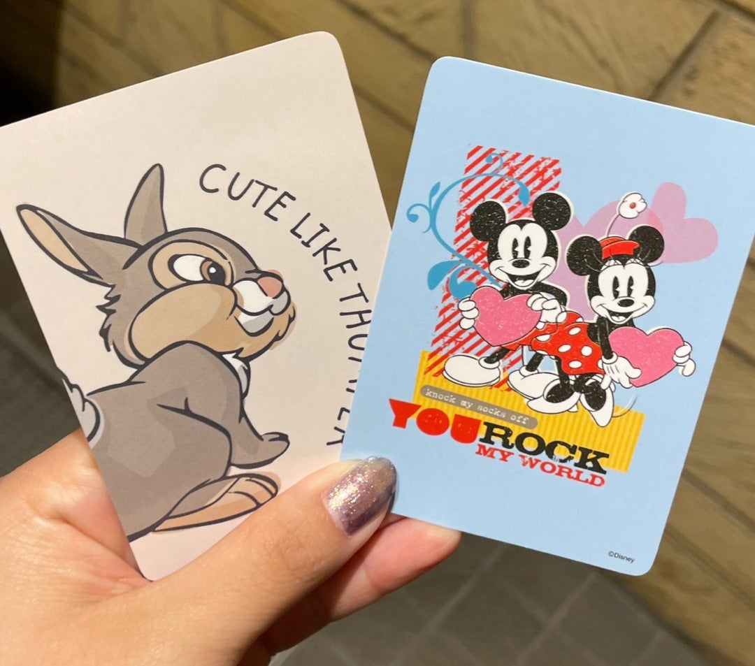 ディズニーストア じゃんけんカード 塗り絵 72番 ディズニーストア