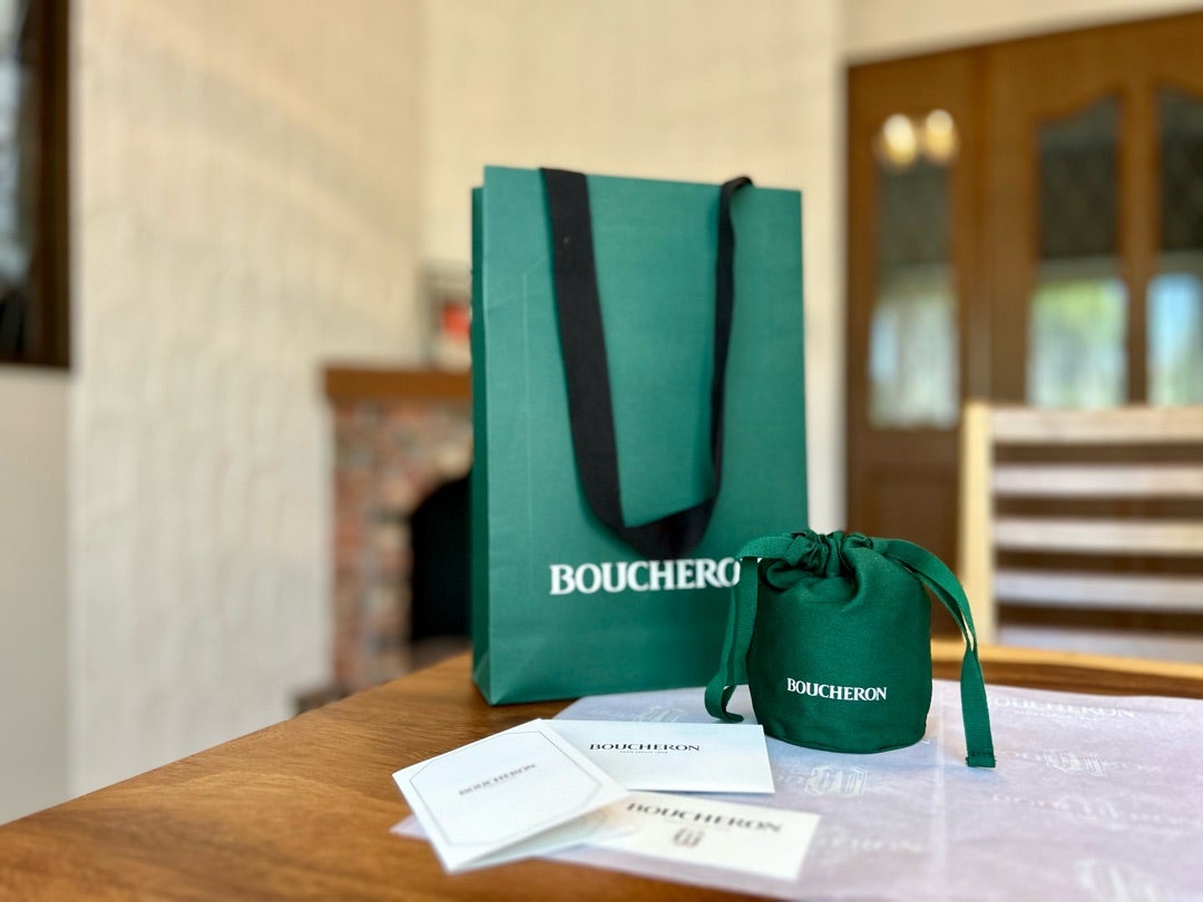 ブシュロン リングケース 空箱 ショッパー付き ブシュロン boucheron