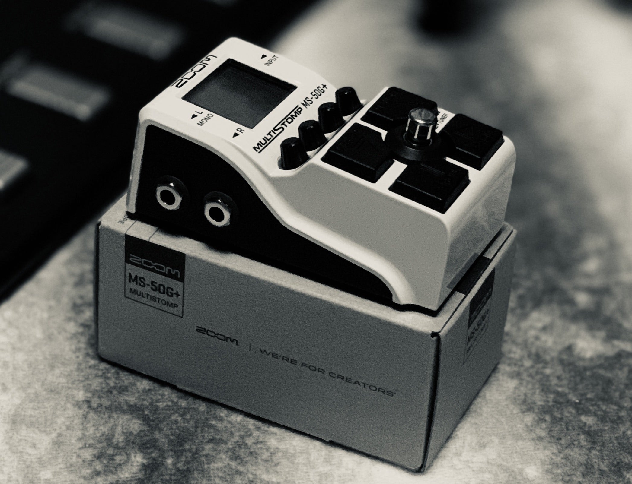 マルチストンプ MS-50G シールド 電源コード付き マルチストンプ MS