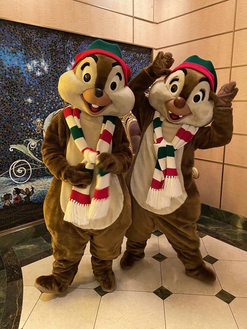 2930.海外ディズニークルーズラインピンアーティストチョイス チップと