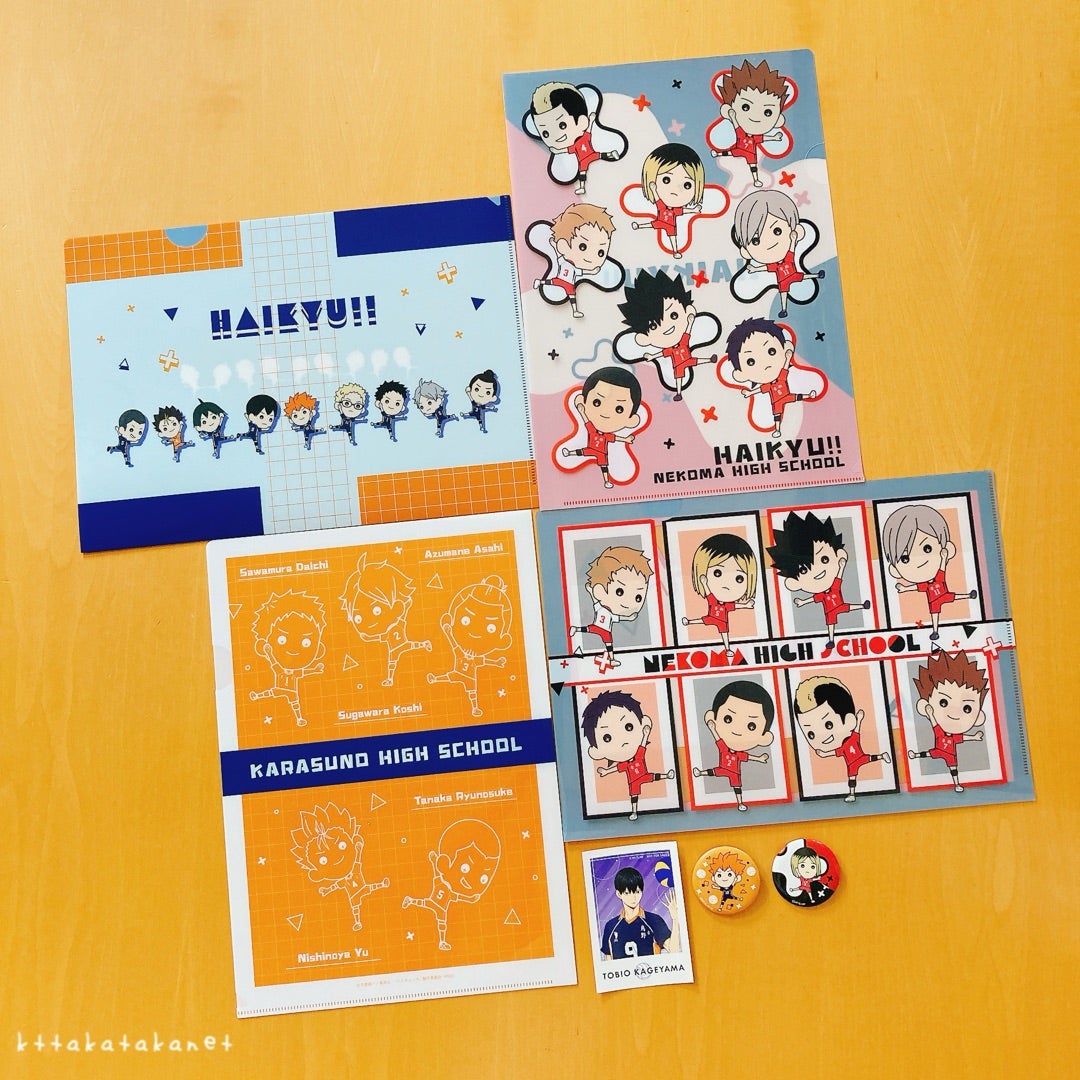 ハイキュー!!全国遠征ポップアップストア トレーディング缶バッジ
