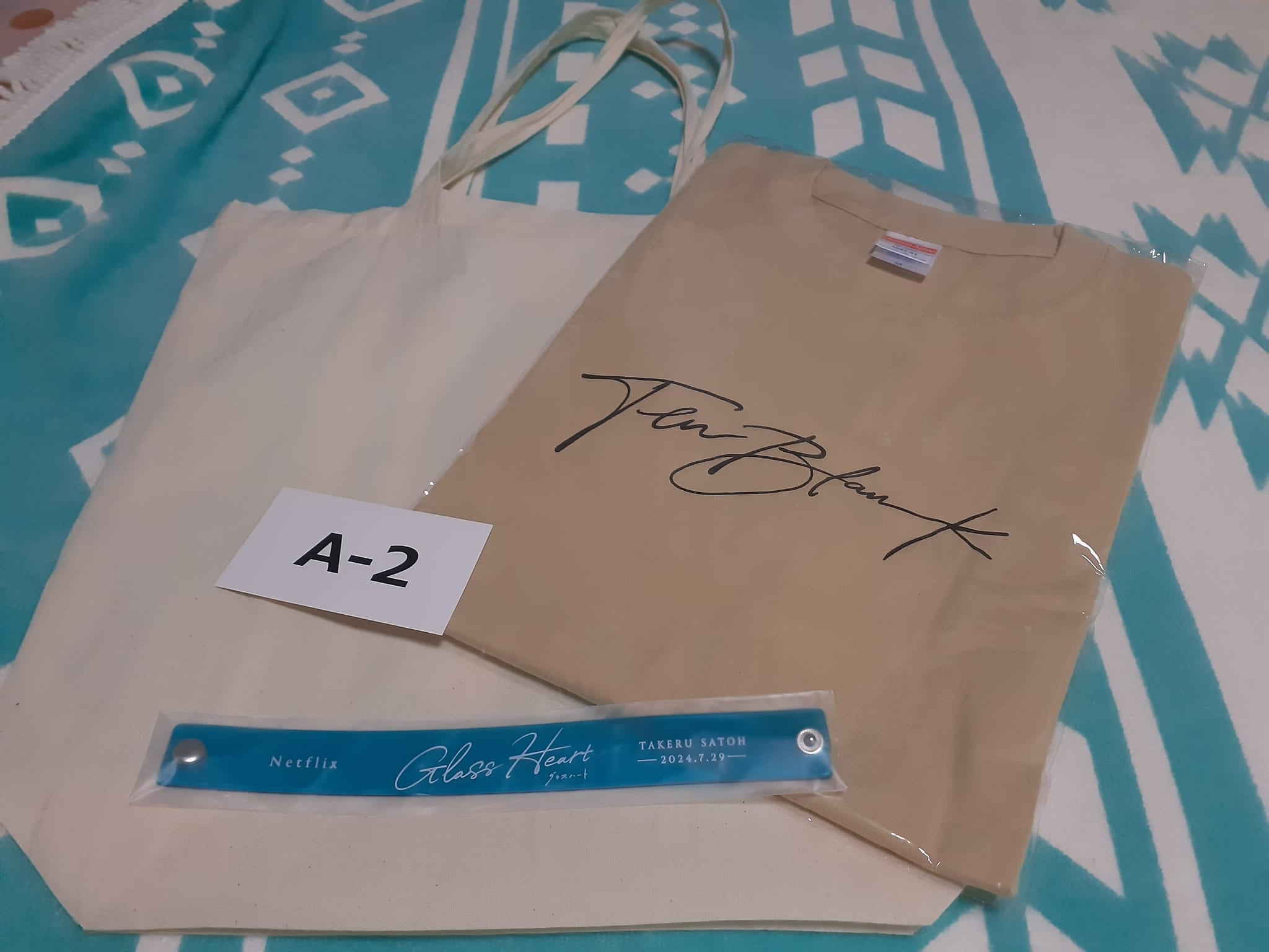 Mサイズ グラスハート Glass Heart TENBLANK Tシャツ グラスハート