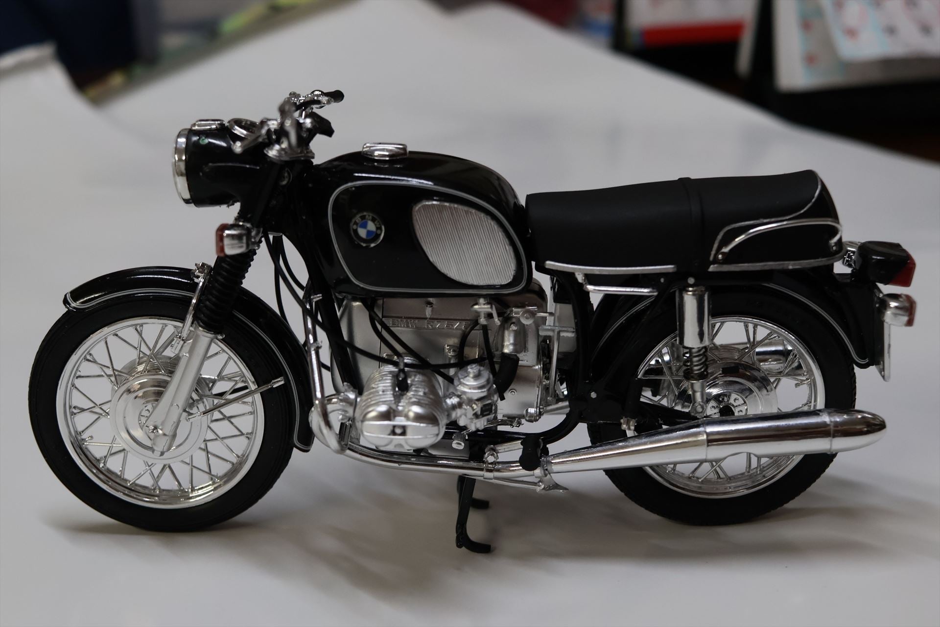 タミヤ 1/6オートバイシリーズ BMWR75/5 ポリスタイプ