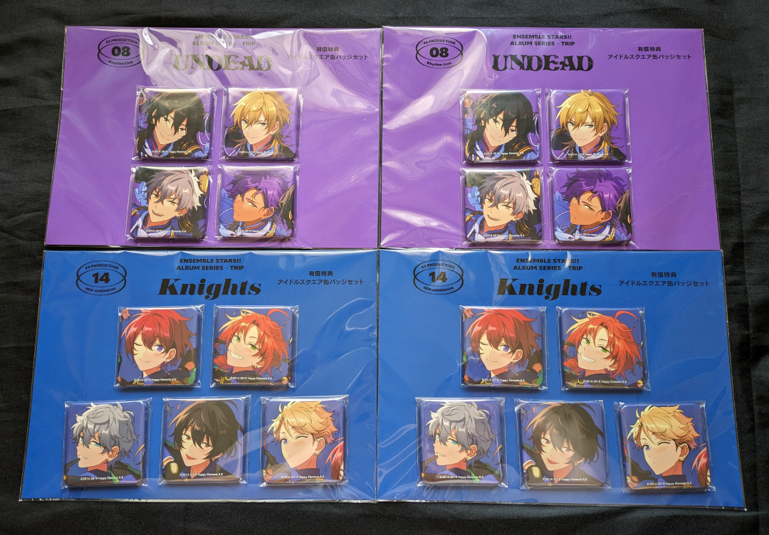 あんスタ アルバム 缶バッジ スクエア缶 レオ TRIP スクエア 月永レオ