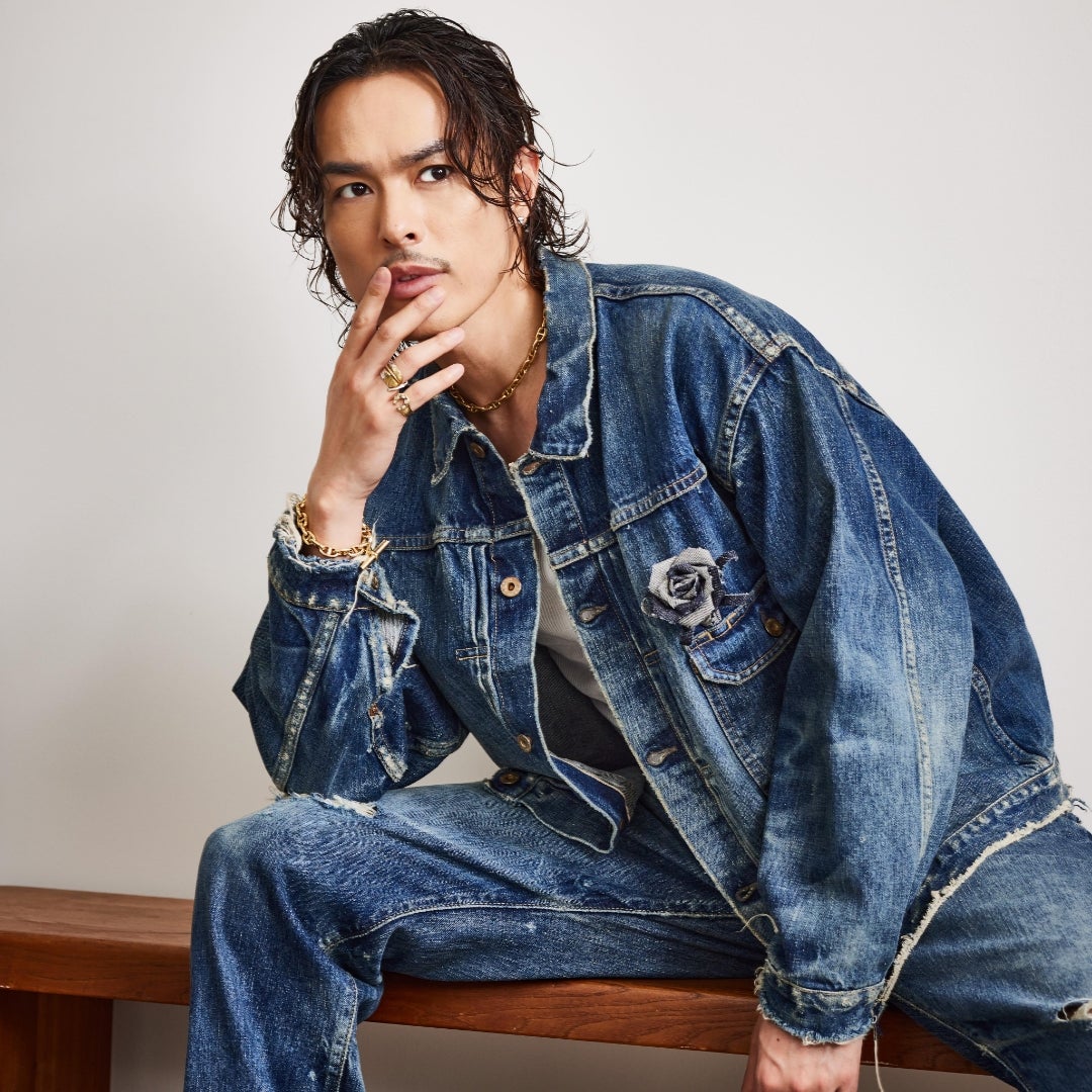 三代目JSB 今市隆二 RILY バケハ 帽子 デニム L 三代目 J Soul