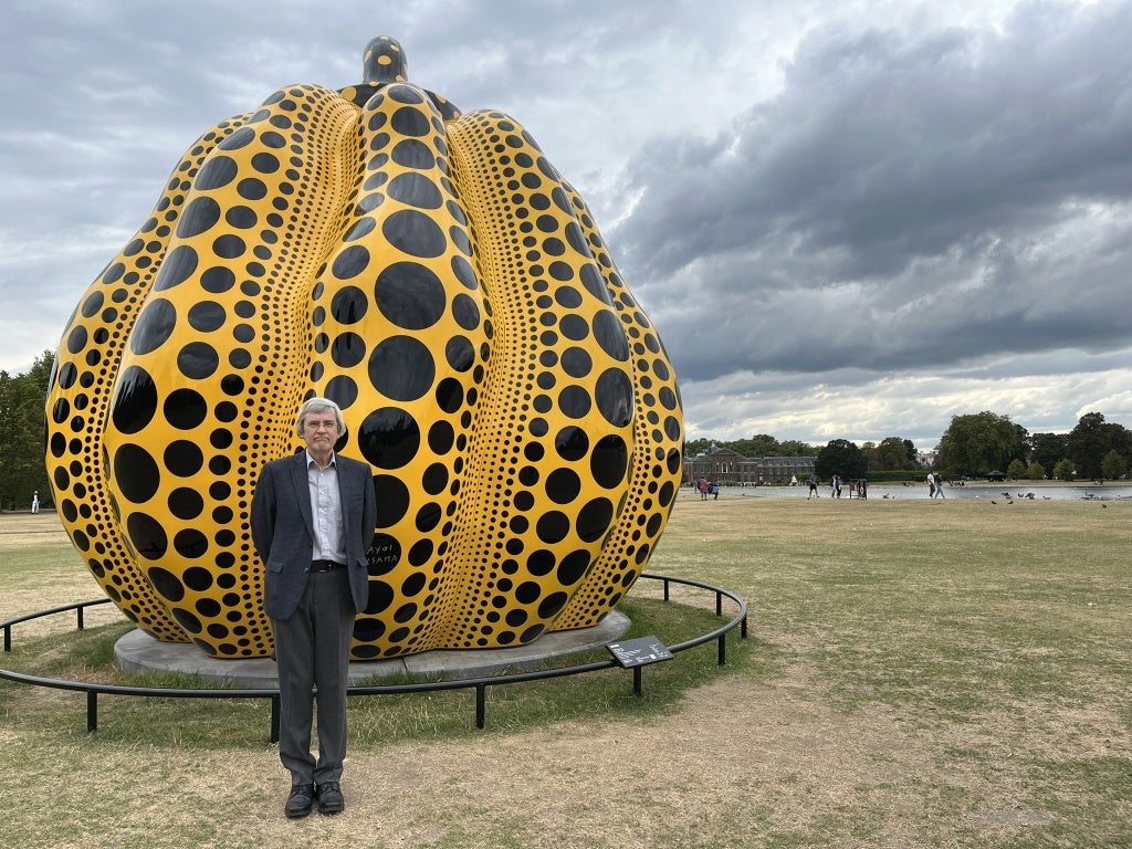 美品 草間彌生 展 かぼちゃ 展示用オブジェ Victoria Miro）村上隆