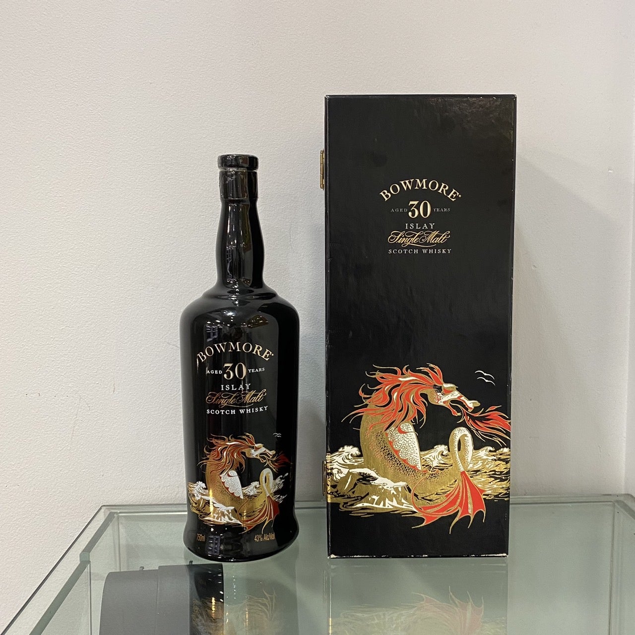 ◇BOWMORE 30年◇セラミックドラゴン◇スコッチウイスキー◇ボウモア