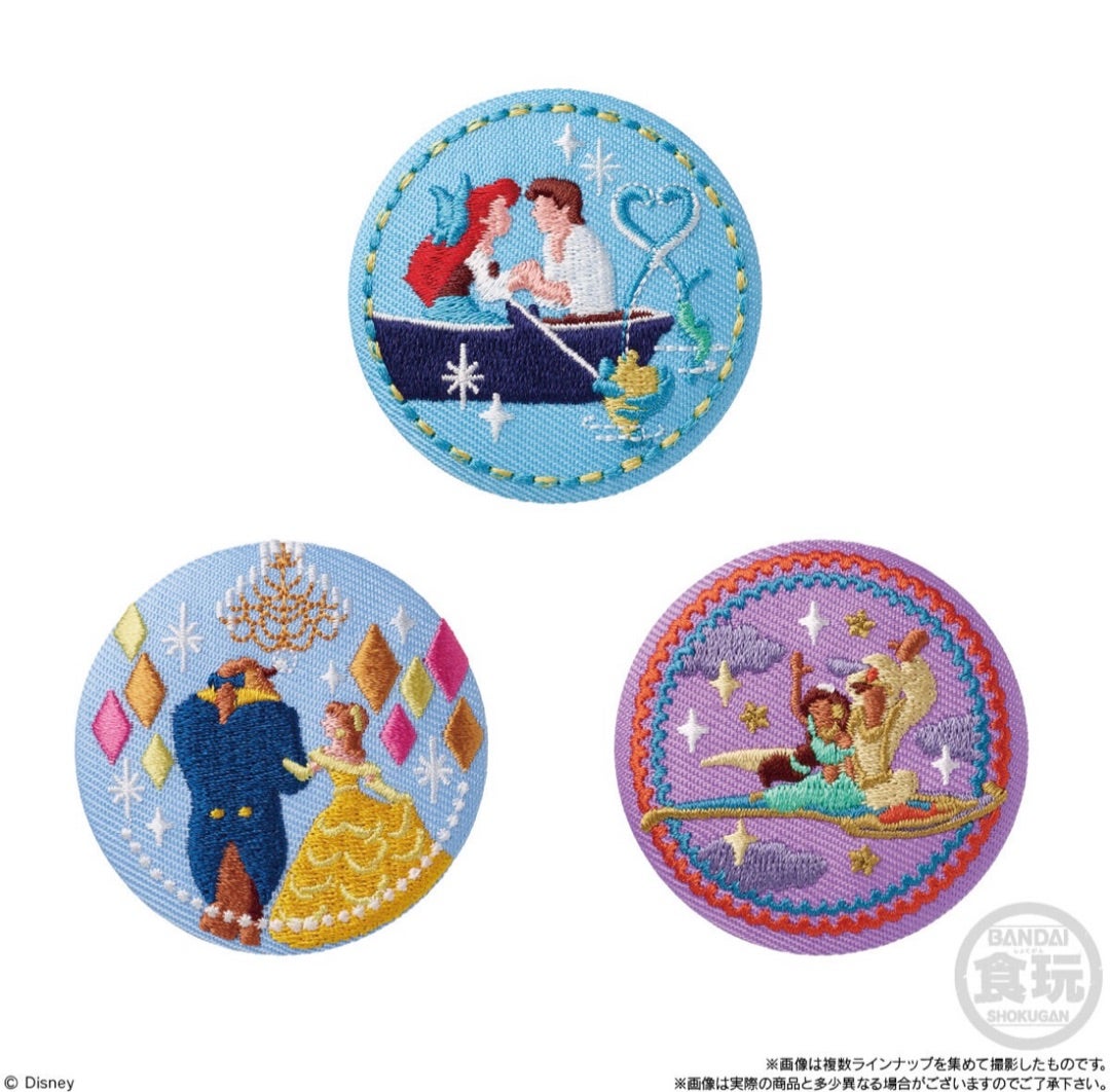 ディズニー刺繍缶バッチが可愛すぎた | 青夏のディズニー日記