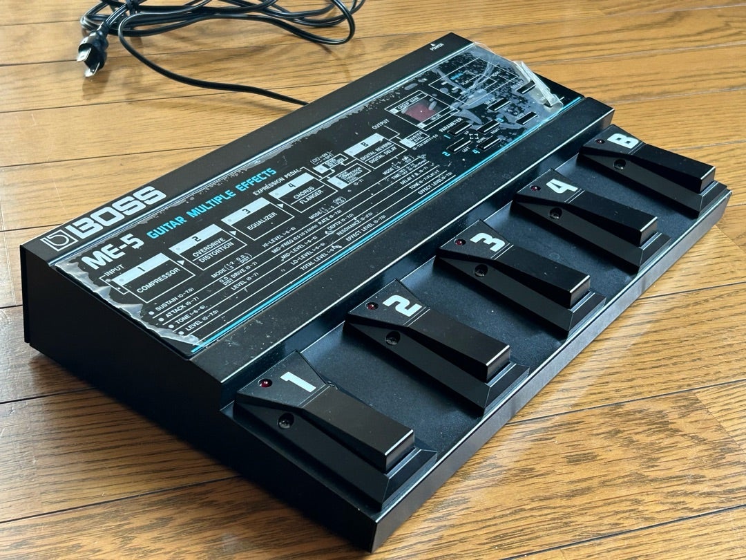 BOSS ME-5を手に入れた | ギターダー 〜工房の片隅で〜