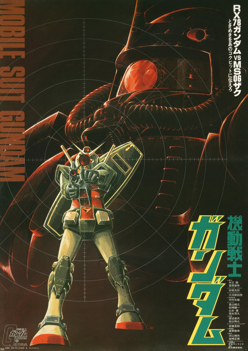 レトロコレクション 初代機動戦士ガンダムポスター セット レトロ