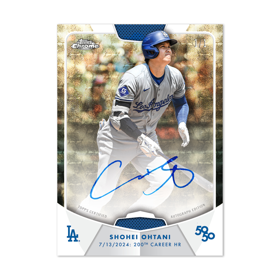 大谷翔平 サイン フォト 約40cm×50cm TOPPS社