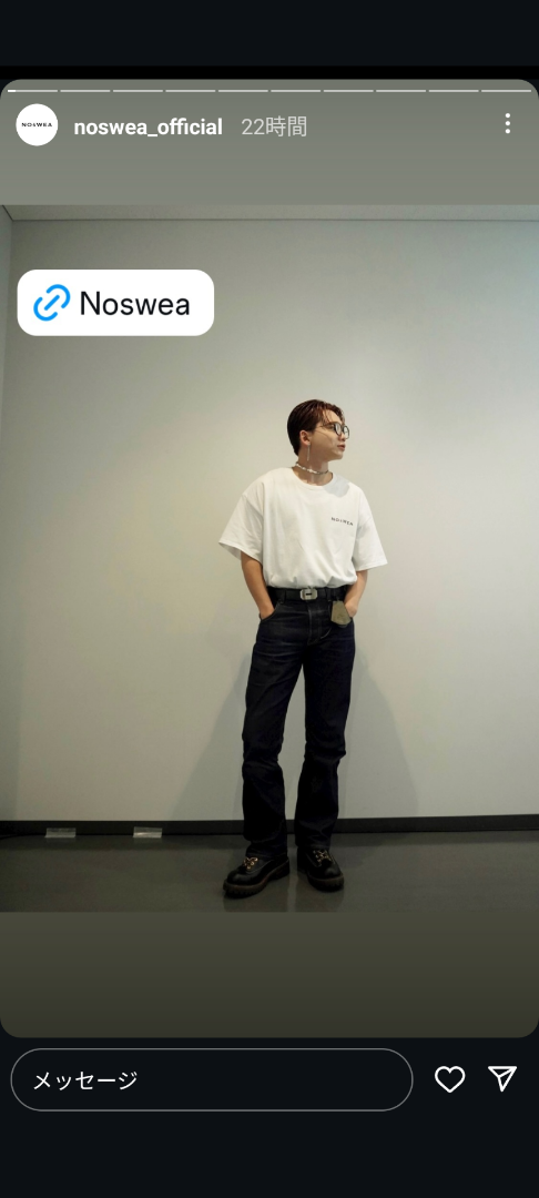 NOsWEA 花村想太 Tシャツ NOsWEA 花村想太 Da-iCE Tシャツ