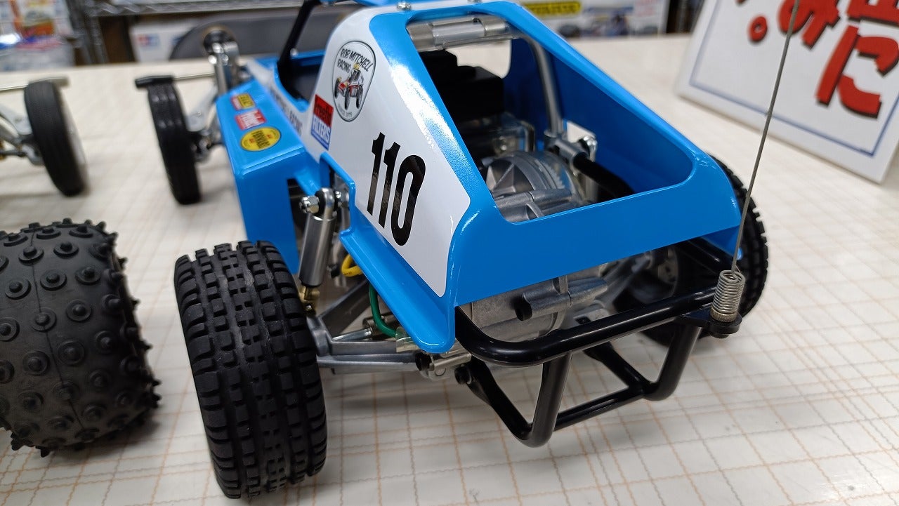 タミヤ バギーチャンプとファイティングバギーのダート走行！！最高