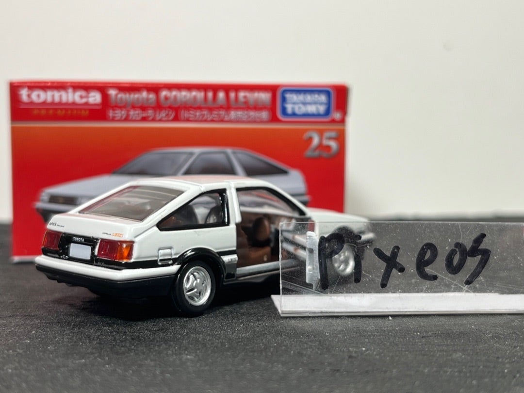 トミカプレミアム25-3 トヨタ カローラ レビン | 朝比奈武弘のトミカ収集録