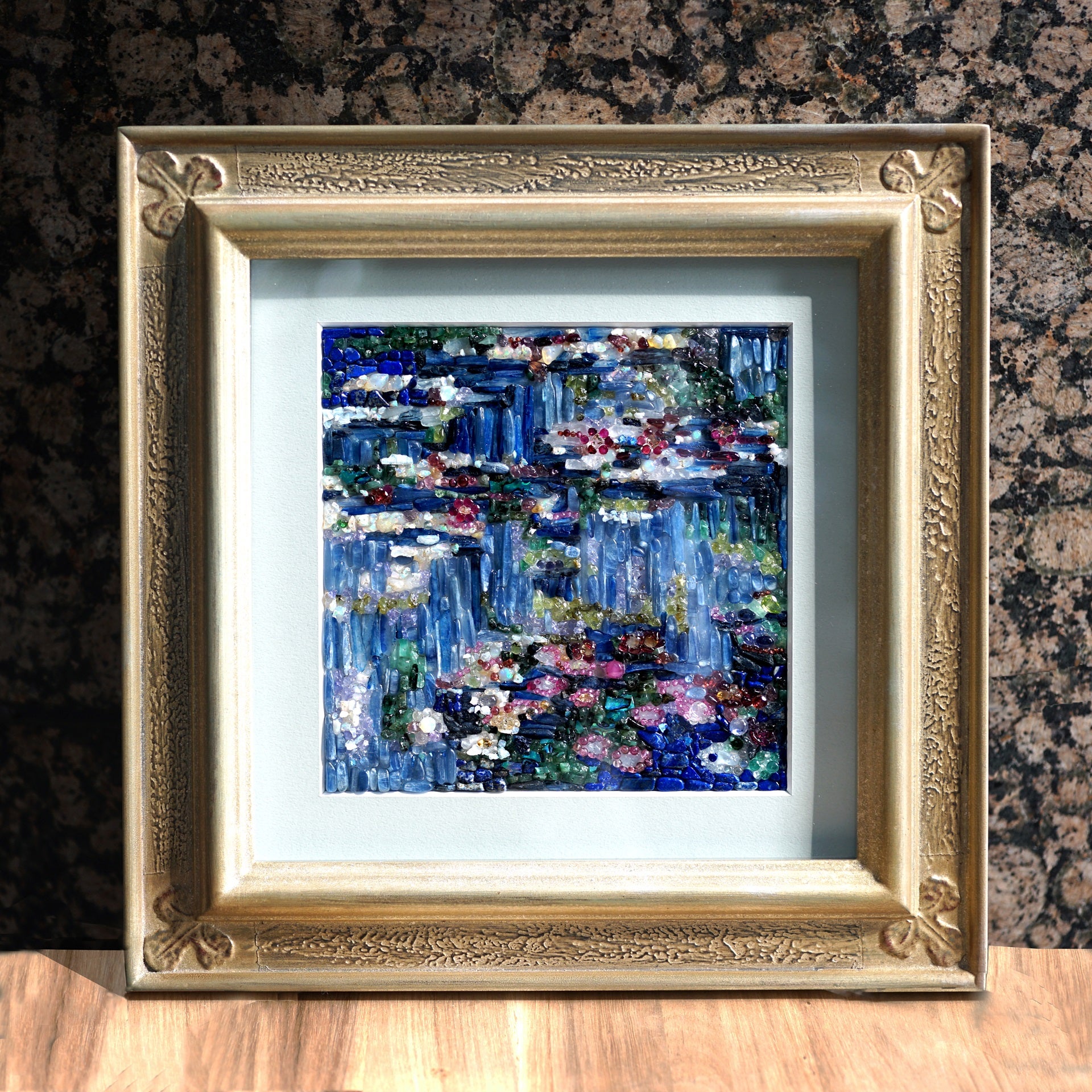 宝石で描かれたクロード・モネ≪睡蓮≫ | Lipatti Jewelry 製作風景