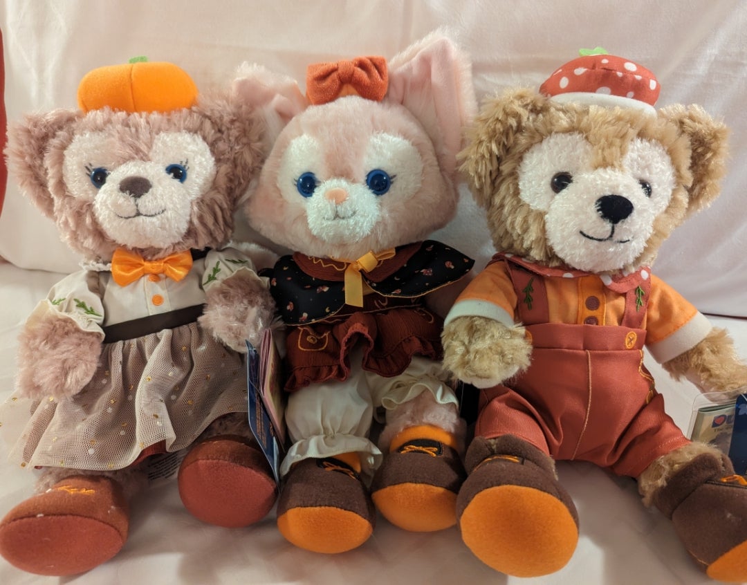 売り切り価格)香港ディズニーランド ダッフィー ＆フレンズ ぬいぐるみ