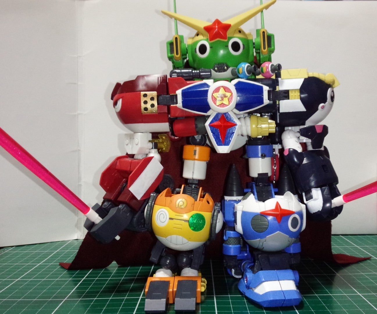 ゴッドケロン プラモデル ケロロ軍曹プラモコレクション ゴッドケロン