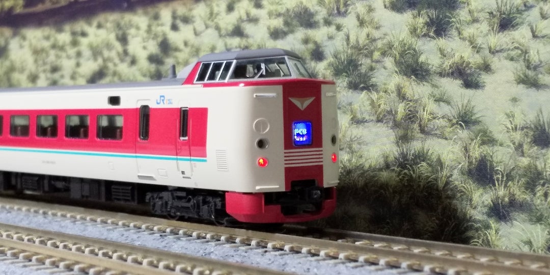 KATO 381系「ゆったりやくも」(ノーマル編成) 7両セット入線‼️(品番10