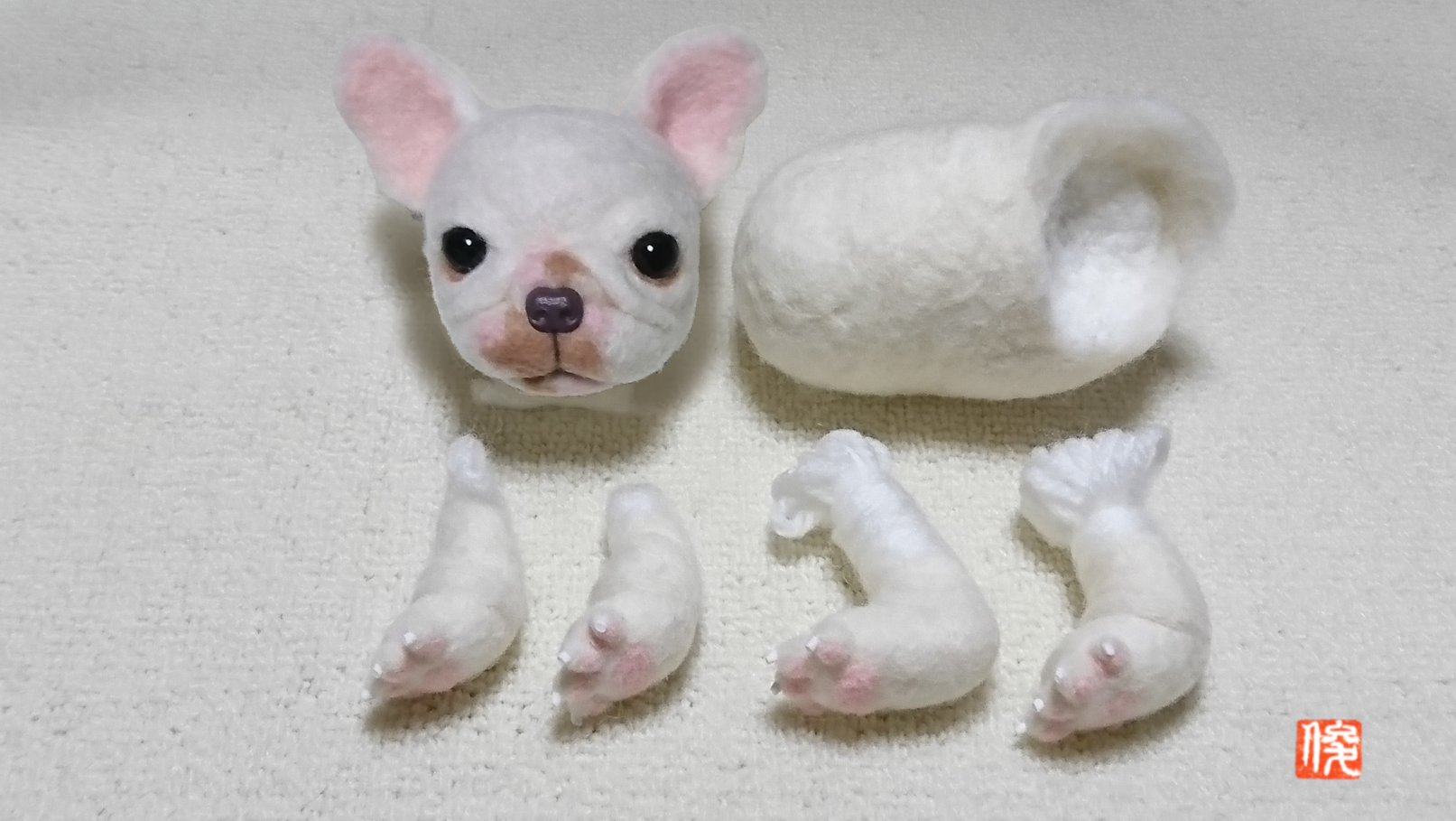 羊毛フェルト[うちのブヒ]オーダー えむりん様専用