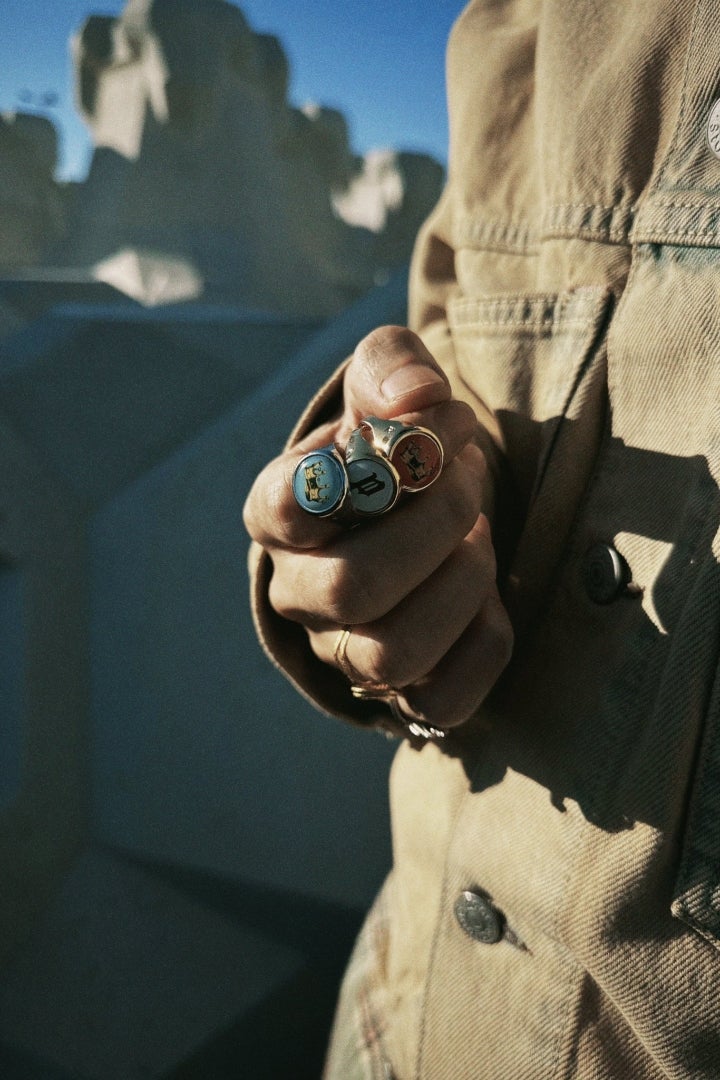 常田大希 トイリング ゴールド 常田大希 POINTLESS JOURNEY TOY RING 4