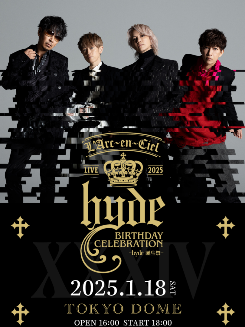 店頭展示用POP ラルクアンシエル L'Arc〜en〜Ciel hyde パネル 店頭展示用