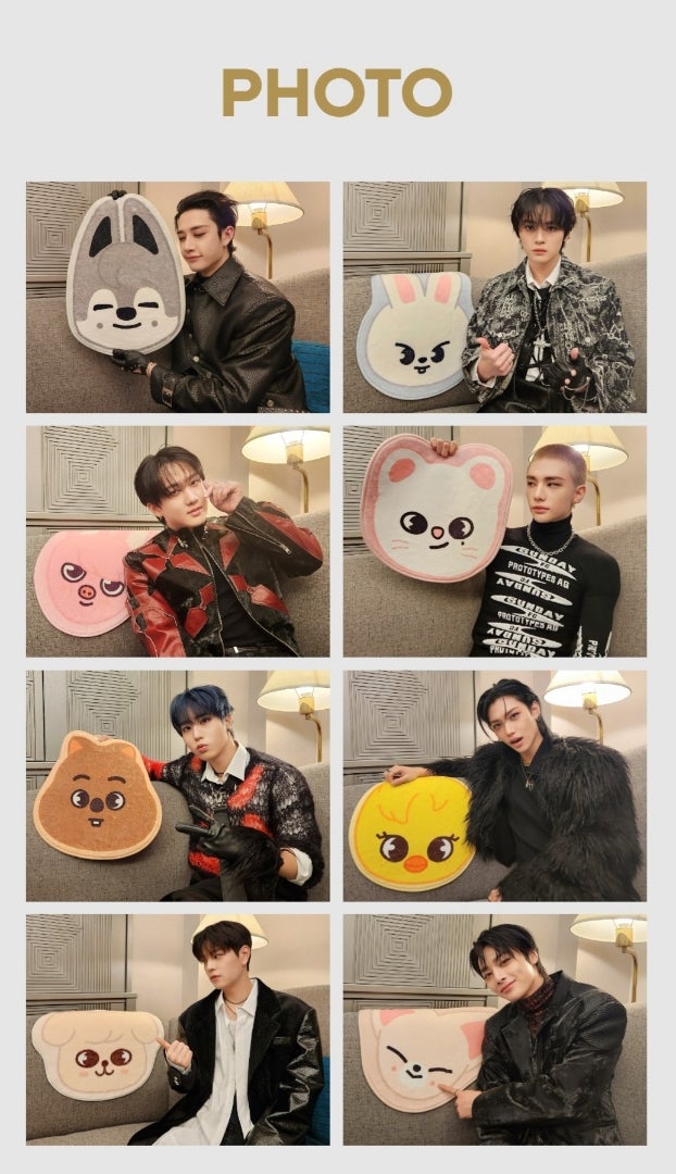 スキズ＊SKZOO ミニカーペット❣️メンバー別写真♡STAY JPグランド