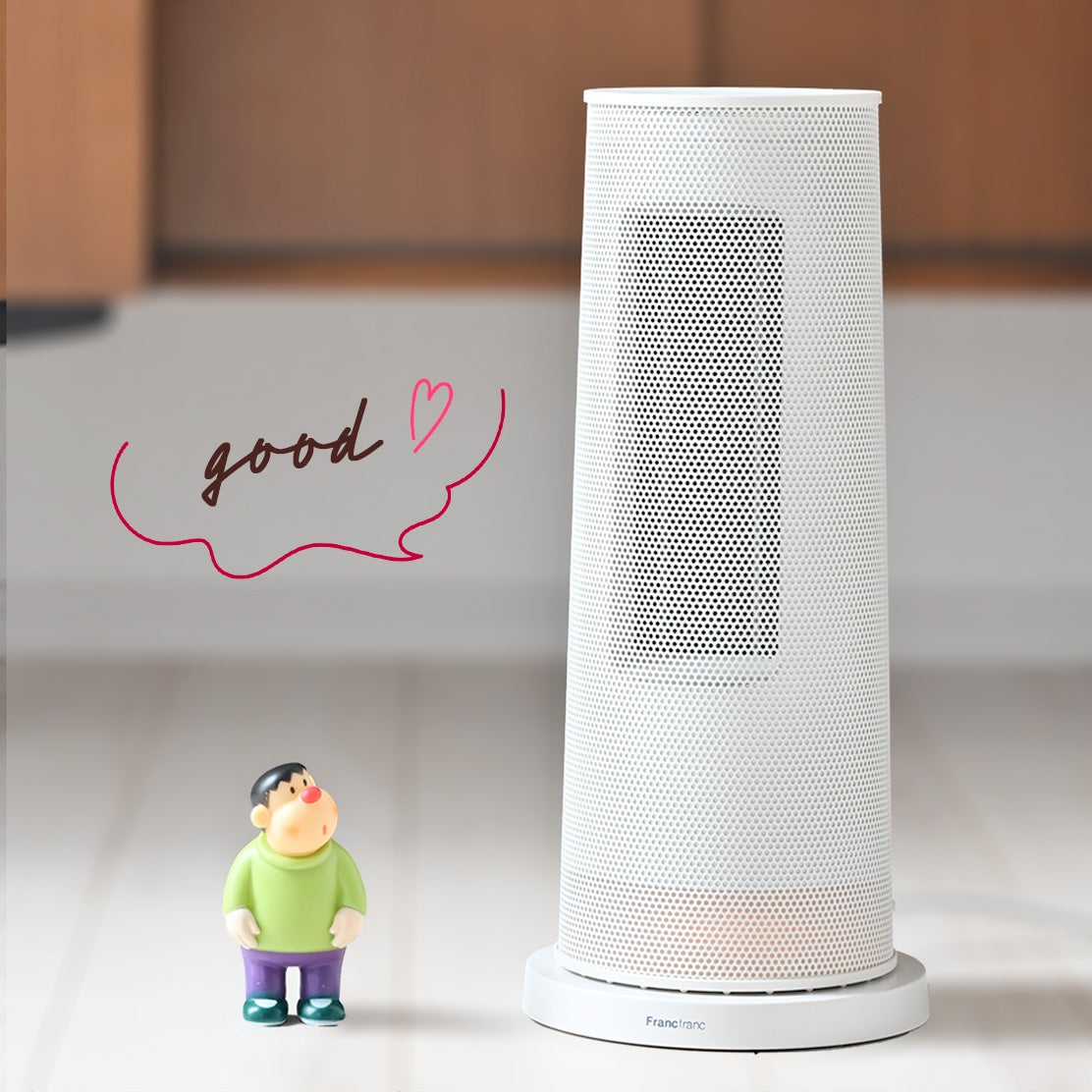 大満足！30%オフでgetしたFrancfrancのタワーヒーター | MUMUBLOG
