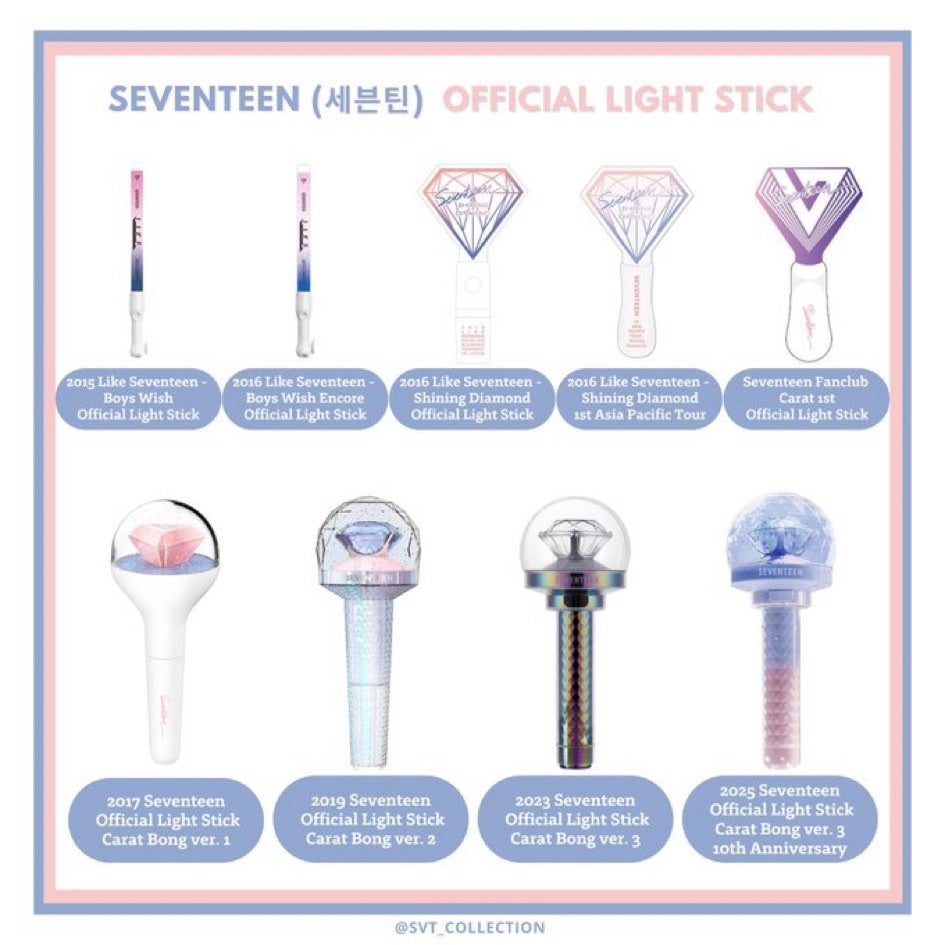 新品・未開封】SEVENTEEN ペンライト 10周年 CARAT棒 SEVENTEEN ペン