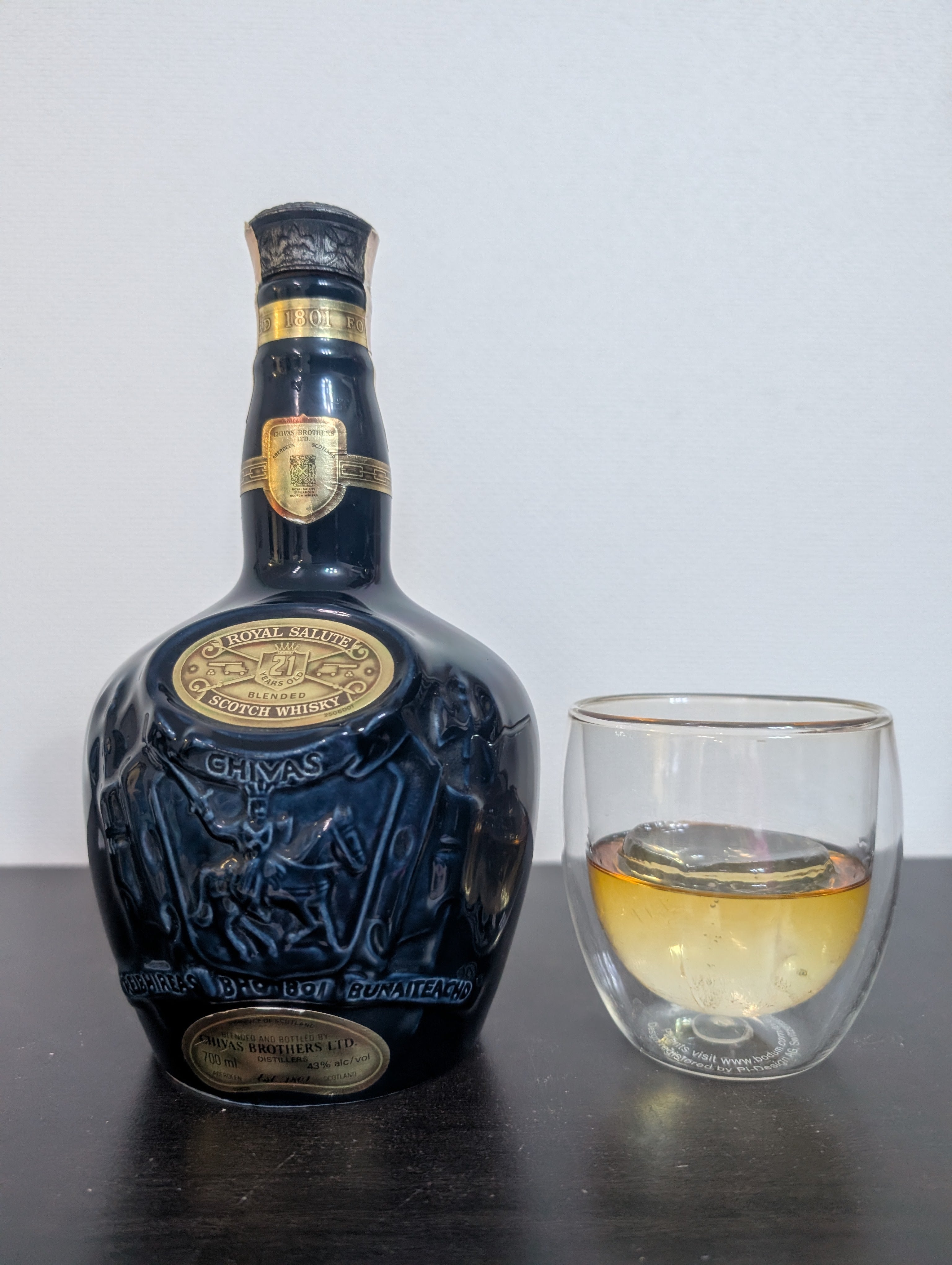 ブレンデッドスコッチウイスキー／ロイヤルサルート 21年／古酒は