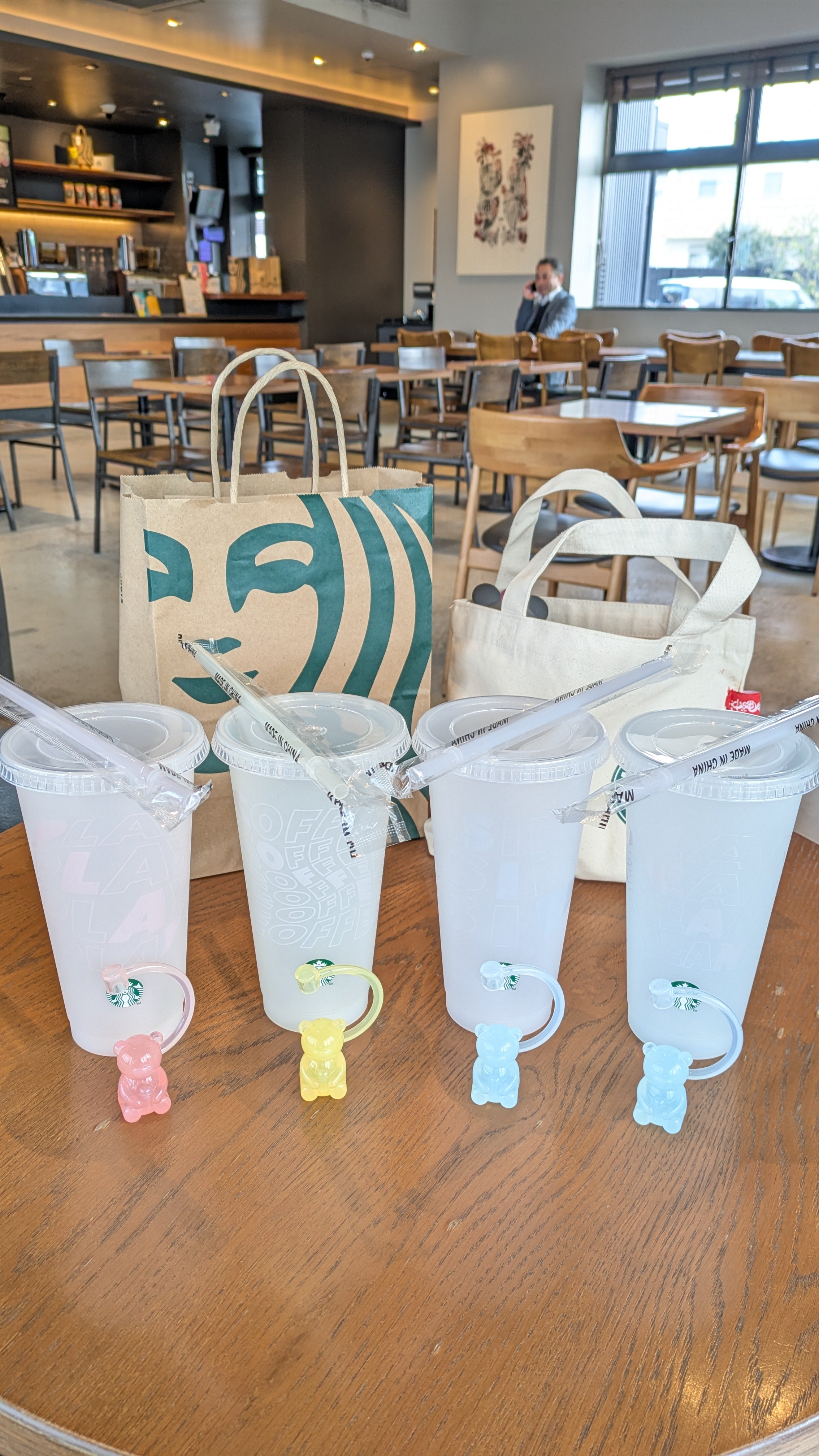 ミステリーカラーチェンジングリユーザブルカップ ストローキャップ