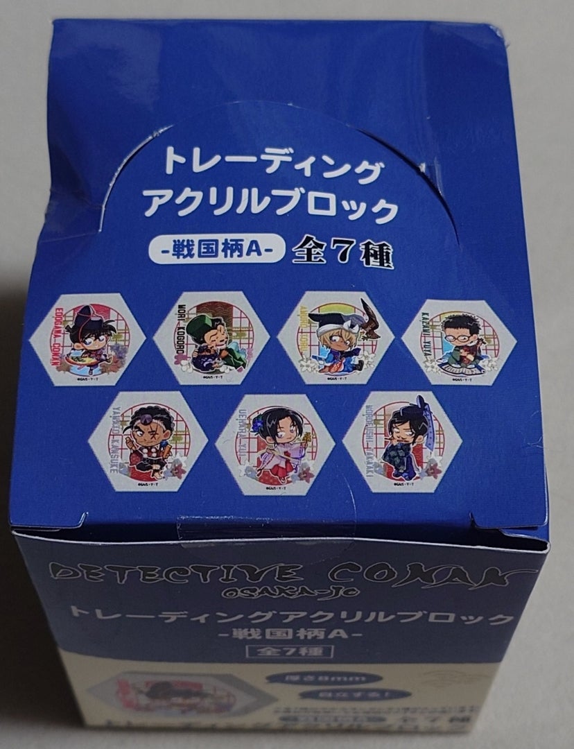 未開封 名探偵コナン 大阪城本陣 トレーディングアクリルブロック 缶