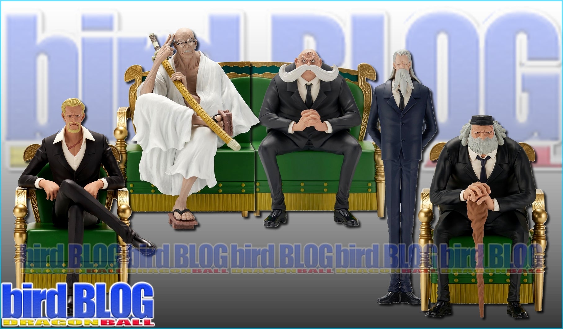 一番くじワンピース五老星The Throne of Power 上位賞フルコンプ 一番