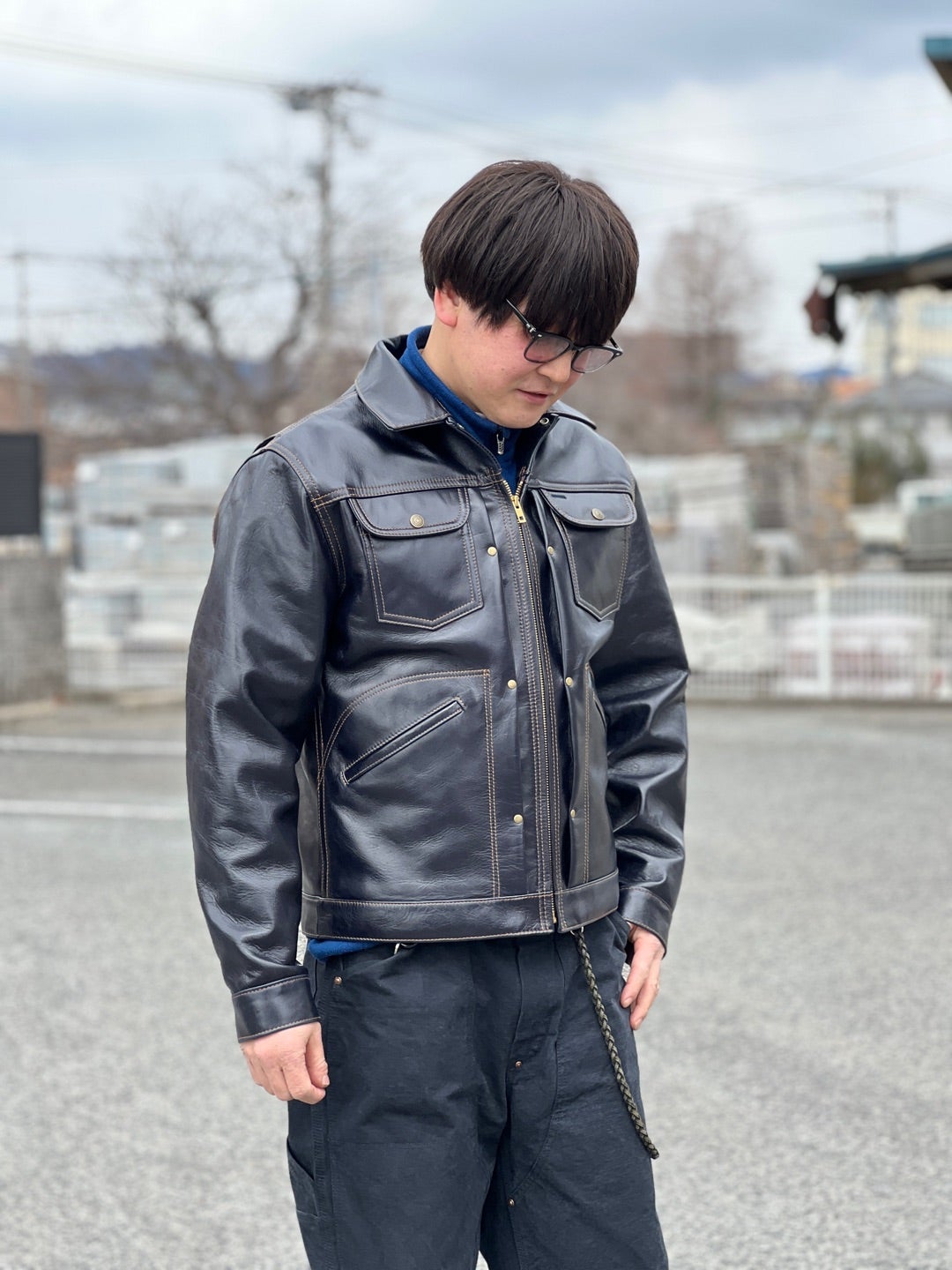 Y'2LEATHER 60'S DENIM ZIP JACKE IB-161 K様 | CELLULOID セルロイド