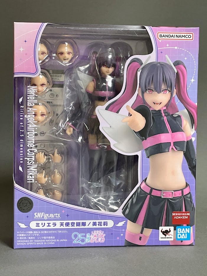 S.H.Figuarts 2.5次元の誘惑 リリエル＆ミリエラ 天使空挺隊 | 「魔神