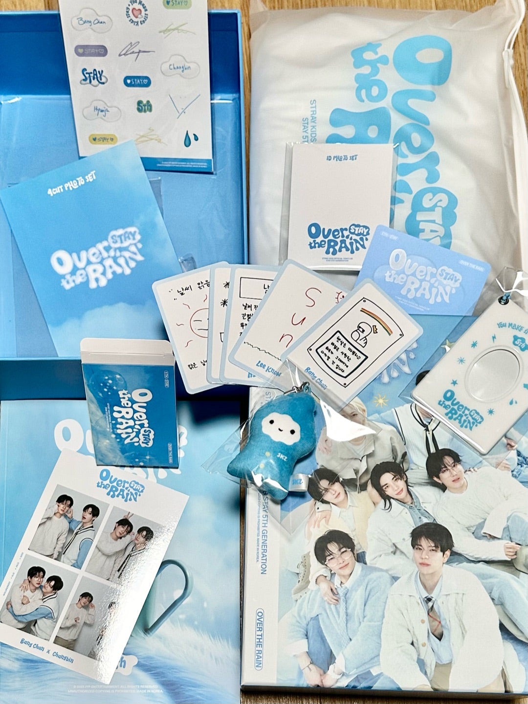 スキズ5期キット開封、内容物レビュー・Stray Kids 5th FC | 청사진